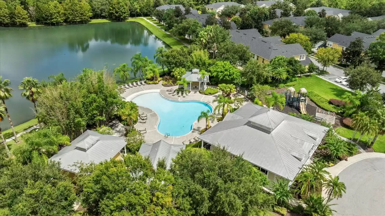 Bird Eye View Community Pool