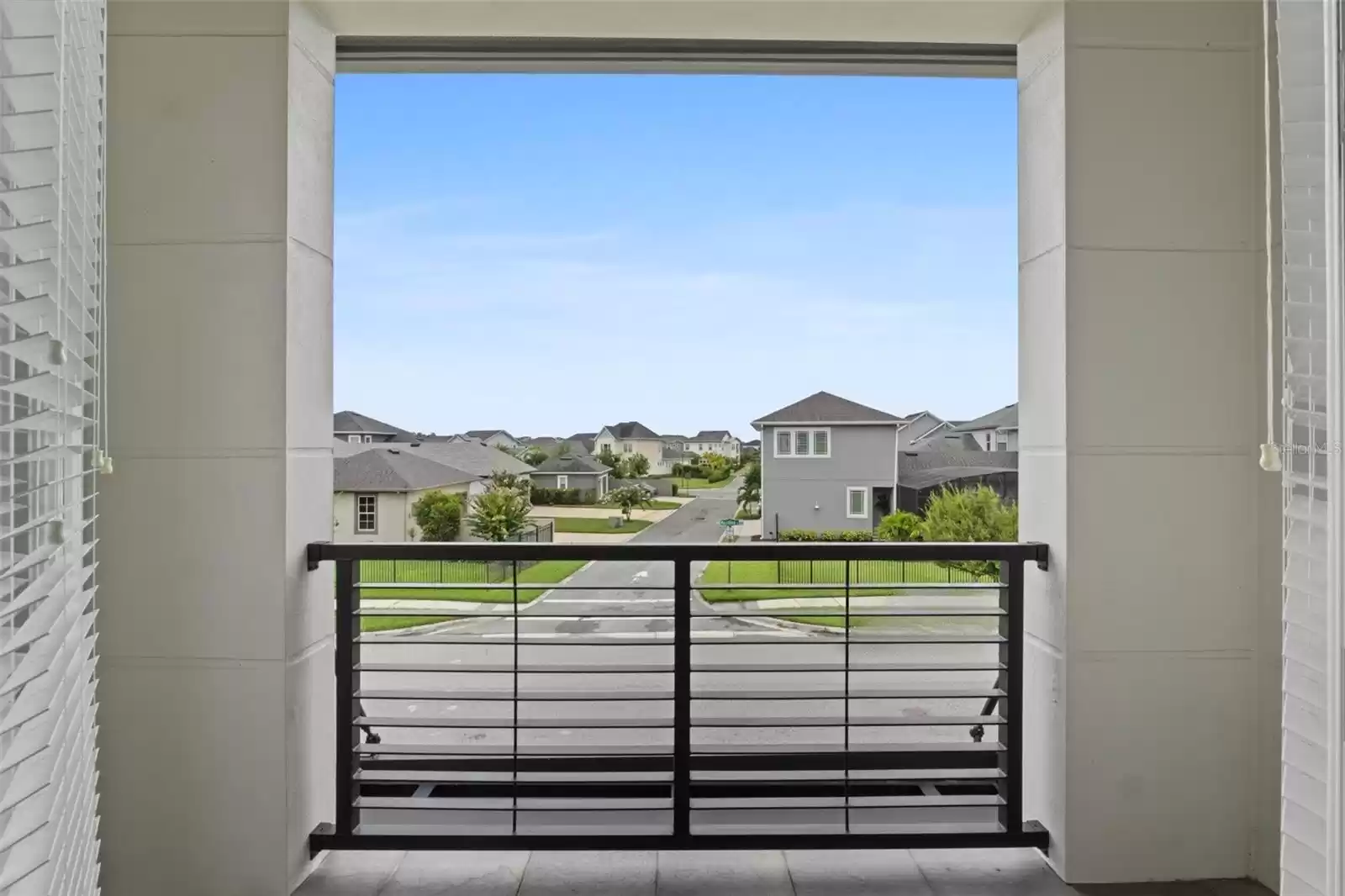 Upstairs Balcony