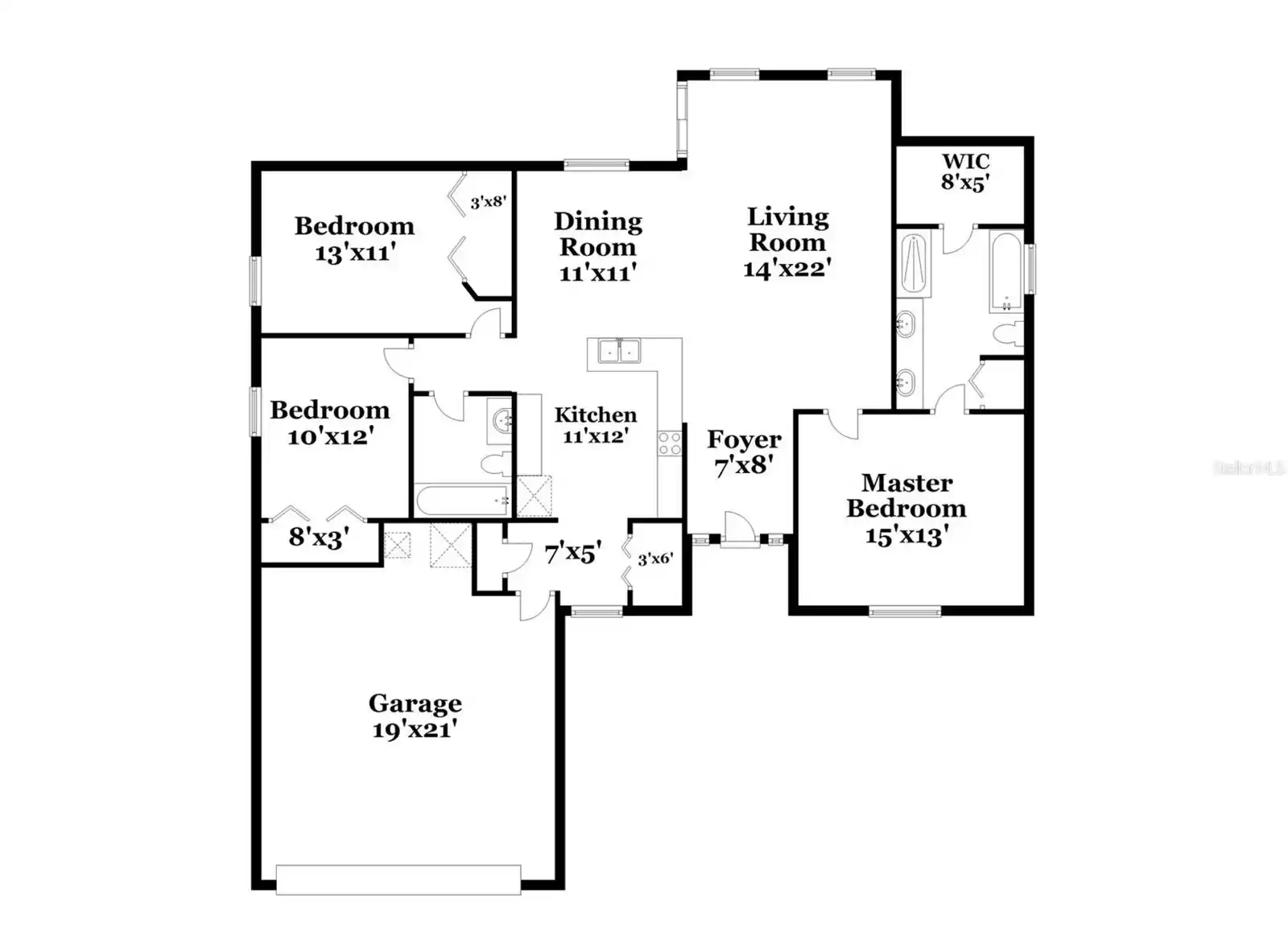 753 WILLOW RUN STREET, MINNEOLA, Florida 34715, 3 Bedrooms Bedrooms, ,2 BathroomsBathrooms,Residential Lease,For Rent,WILLOW RUN,MFRO6222472