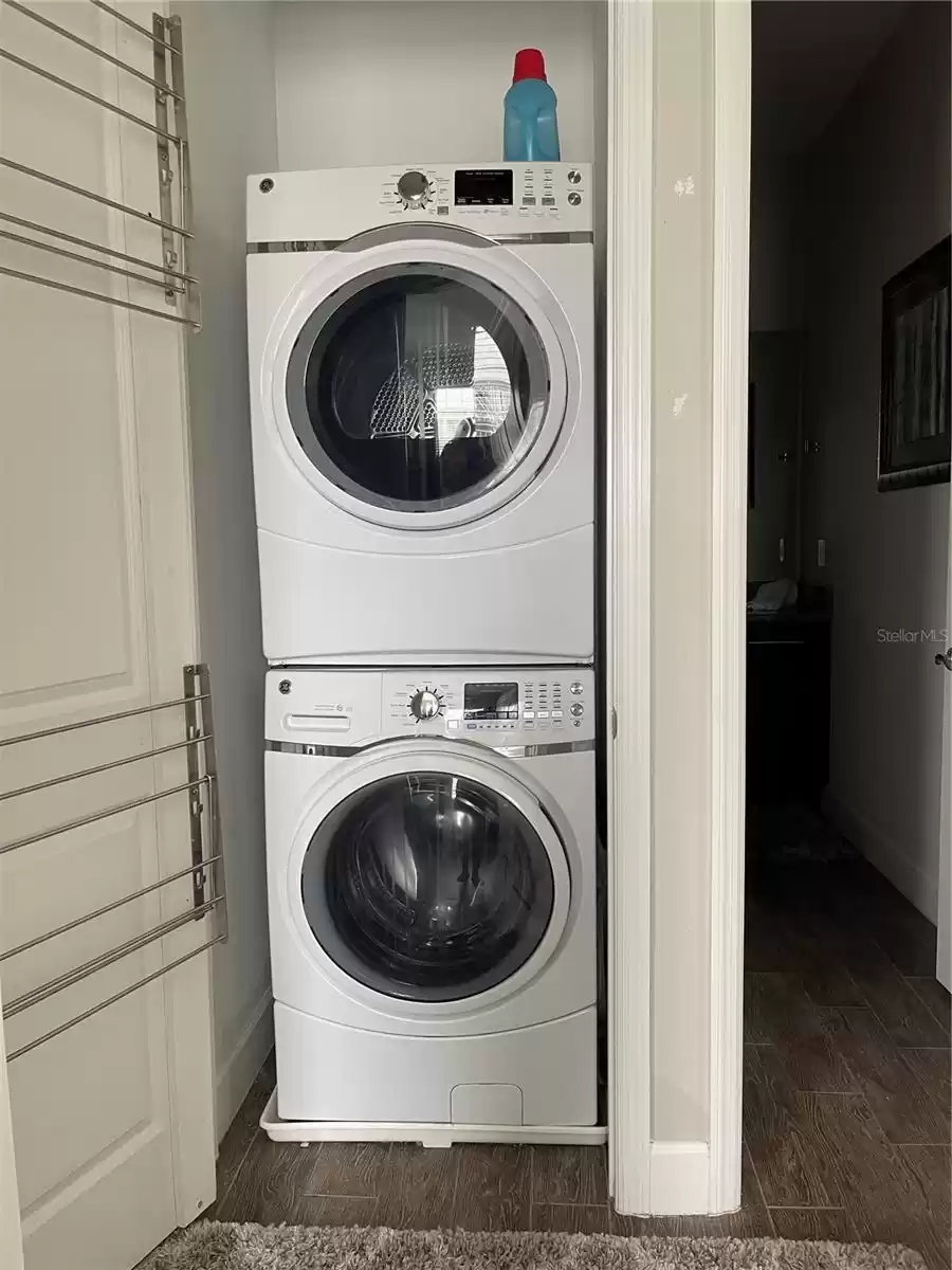 Laundry closet