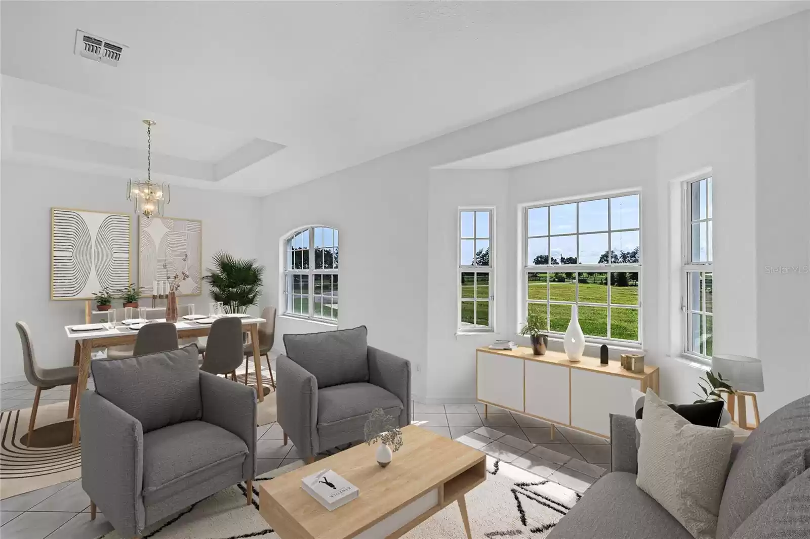 Living and Formal Dining Room