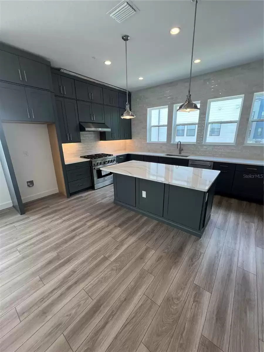 Kitchen - stackable cabinets