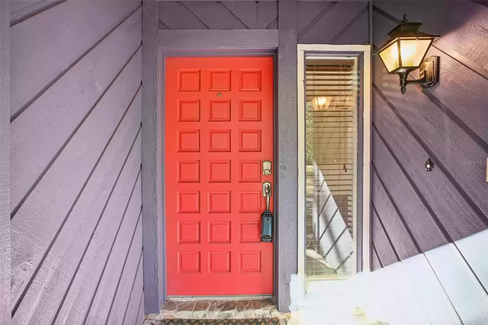 Enter your front door code