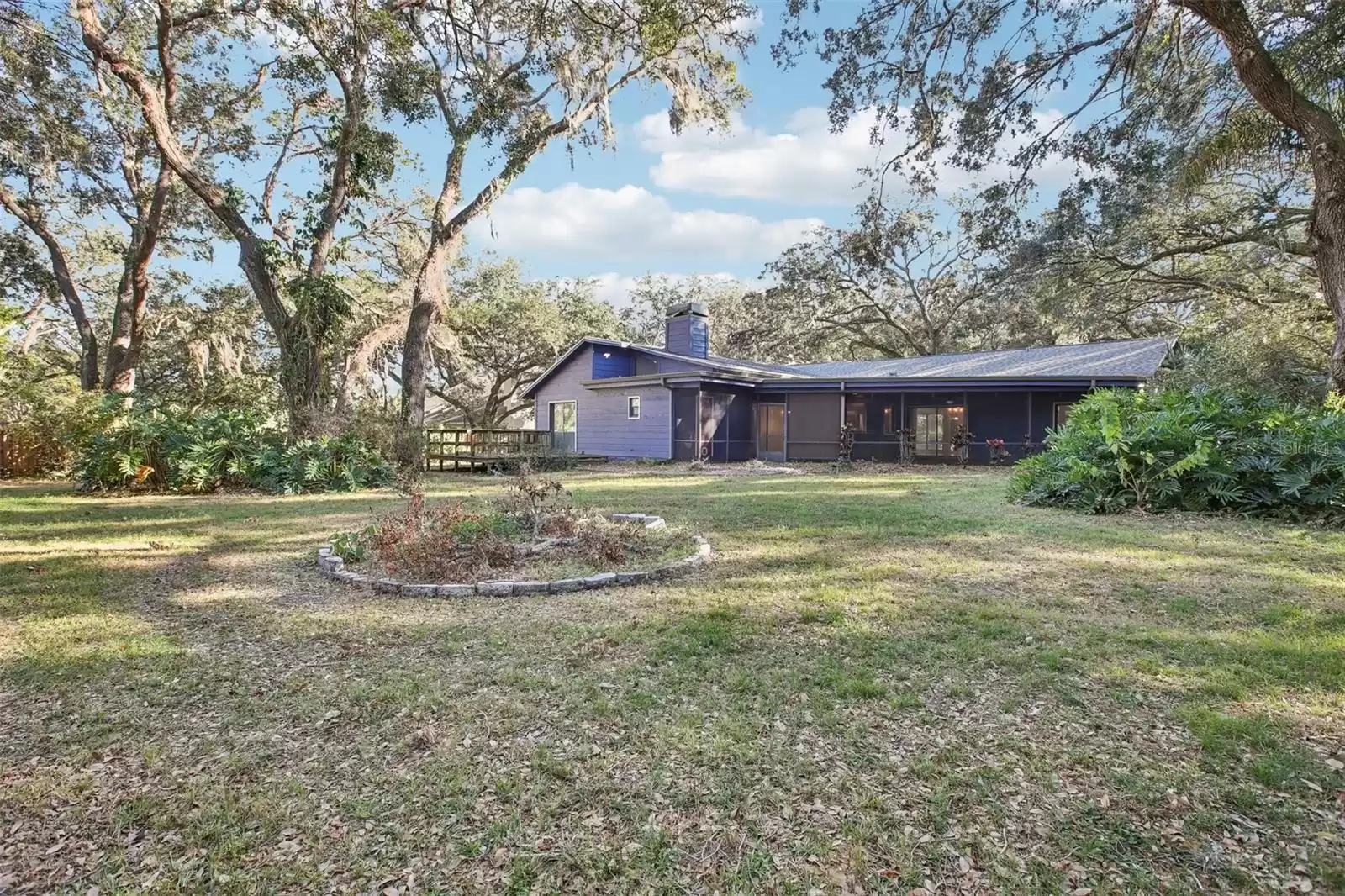 Half acre fenced in lot