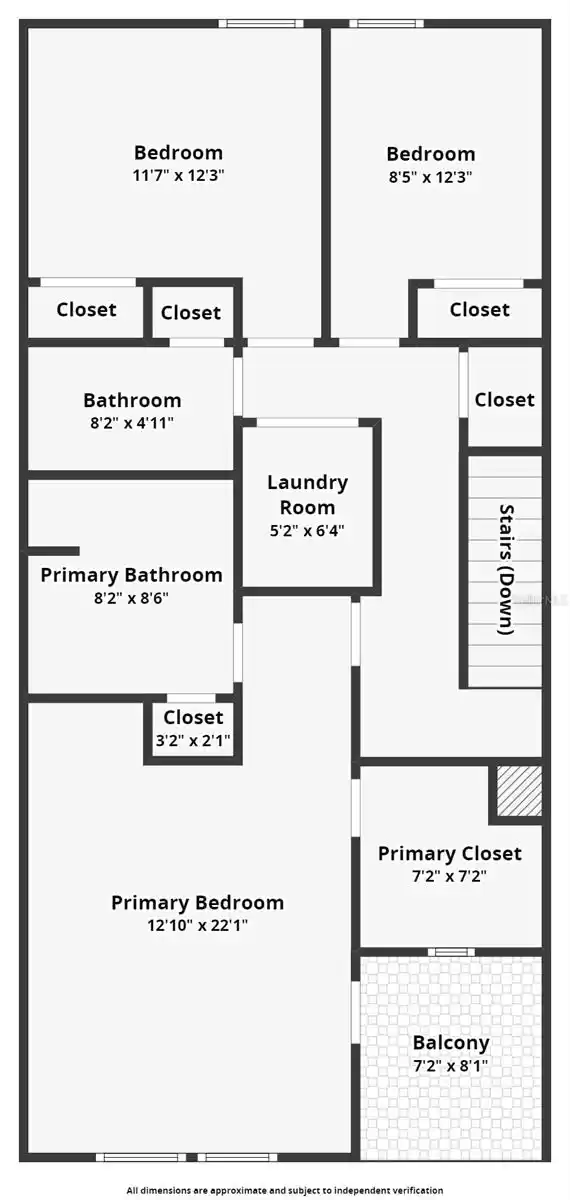 Floorplan of Second Floor