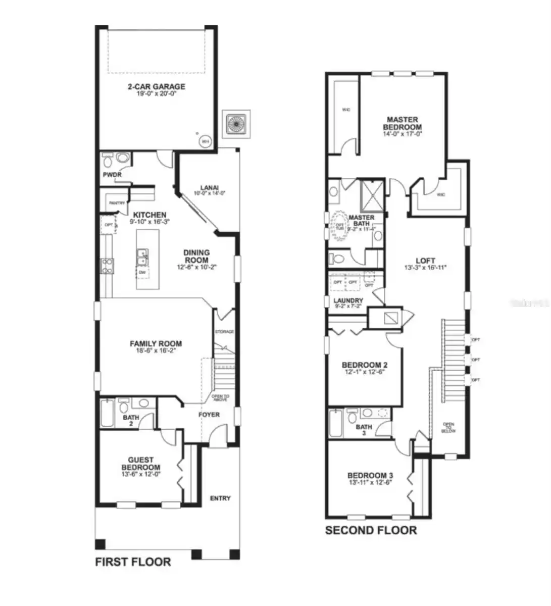 Wekiva Floorplan