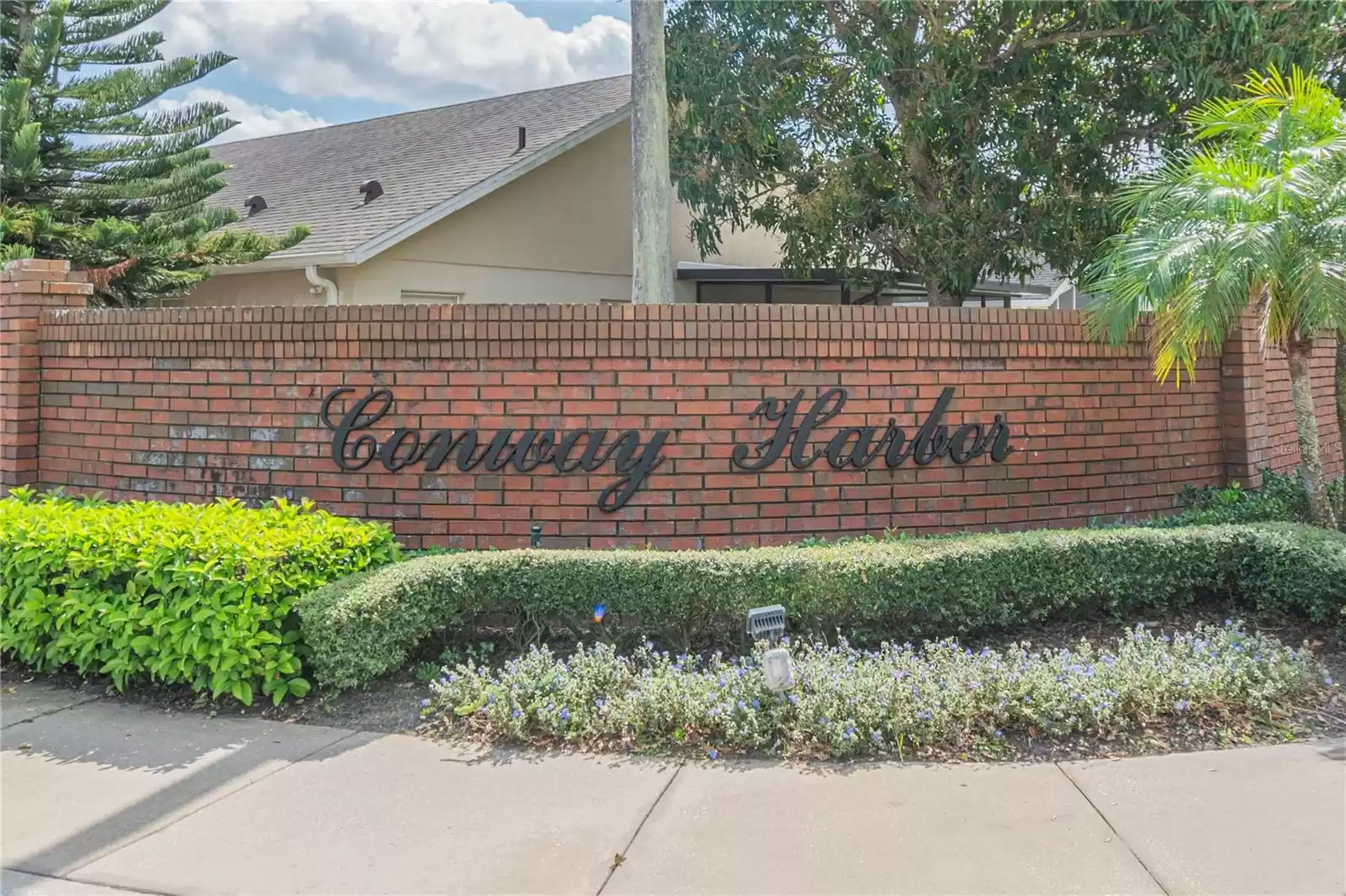 Entrance of Gated Conway Harbor