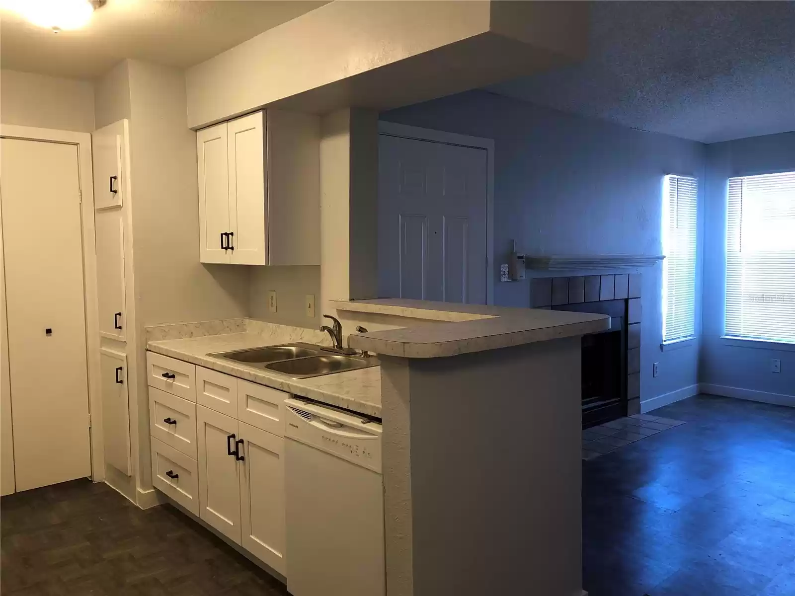 Kitchen with breakfast bar