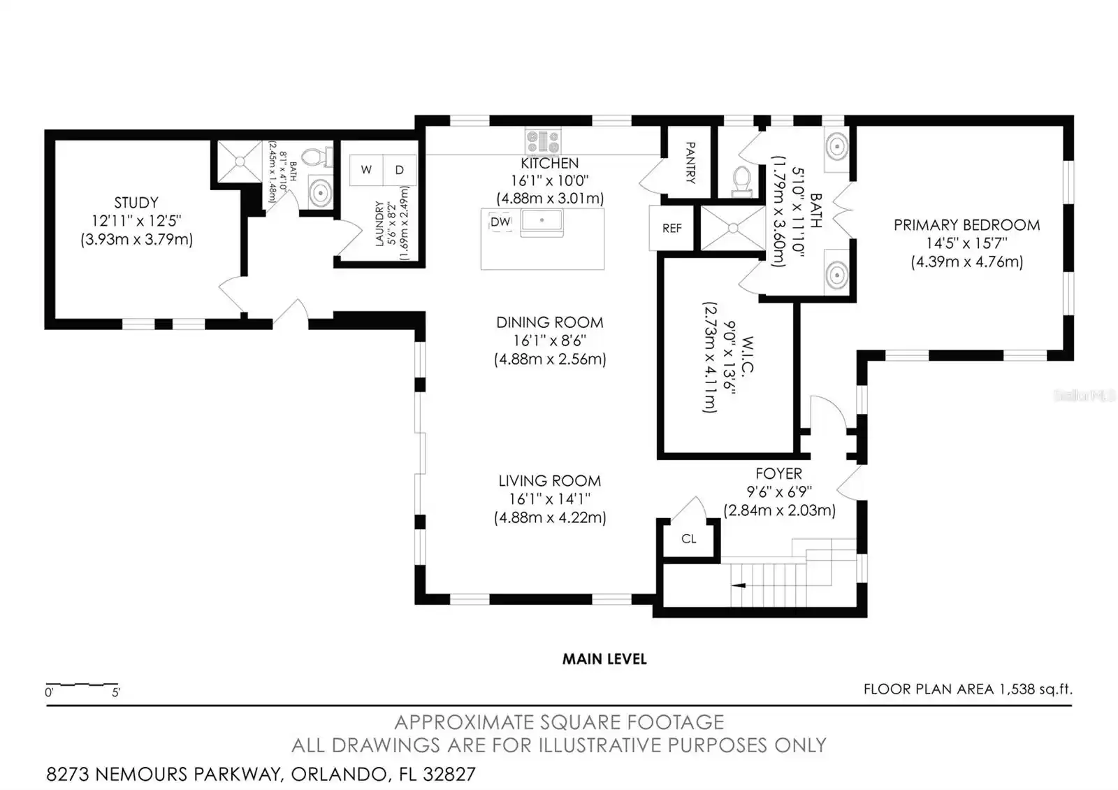 8273 NEMOURS PARKWAY, ORLANDO, Florida 32827, 4 Bedrooms Bedrooms, ,4 BathroomsBathrooms,Residential,For Sale,NEMOURS,MFRN6133632