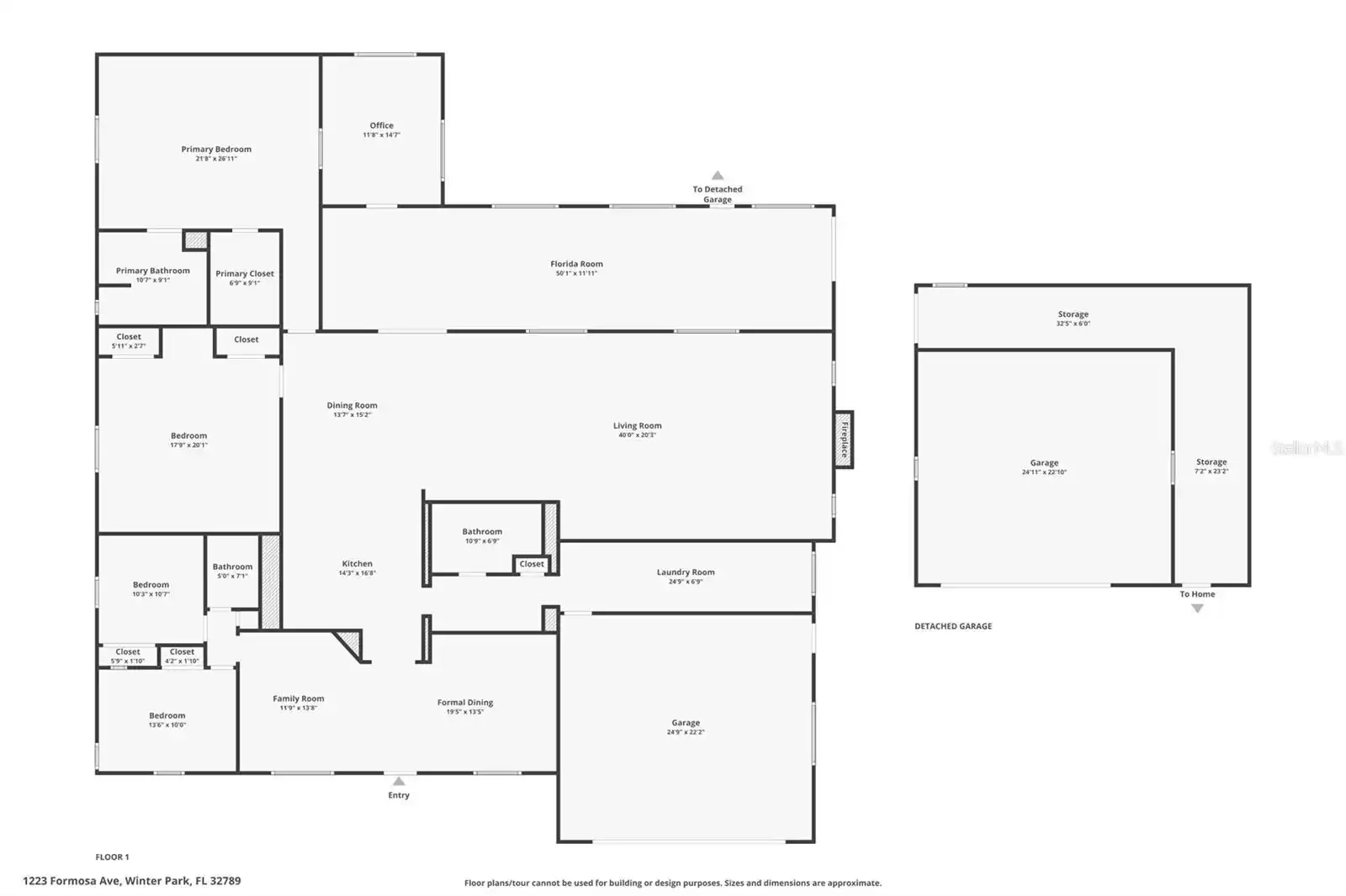 1223 FORMOSA AVENUE, WINTER PARK, Florida 32789, 4 Bedrooms Bedrooms, ,3 BathroomsBathrooms,Residential,For Sale,FORMOSA,MFRO6216744