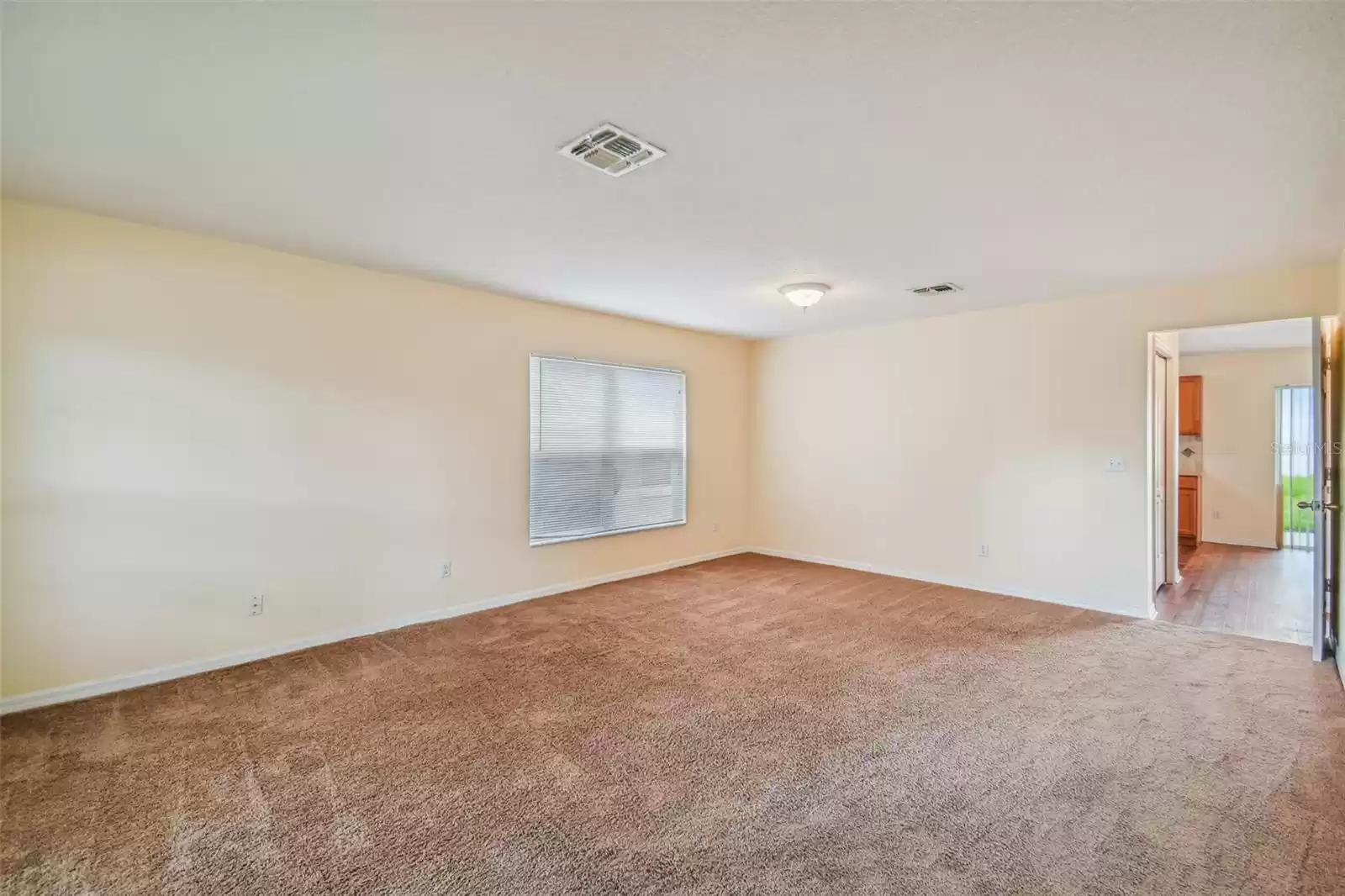 1st floor living and dining room