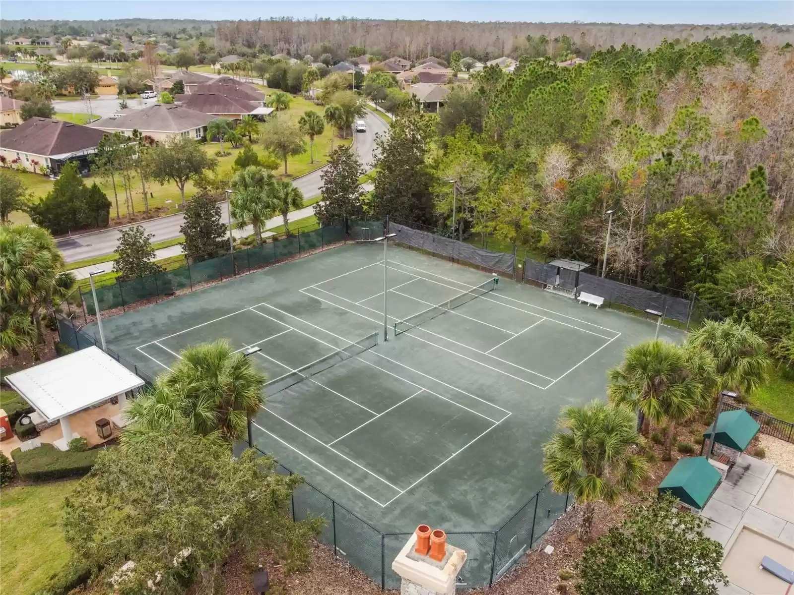 Tennis courts