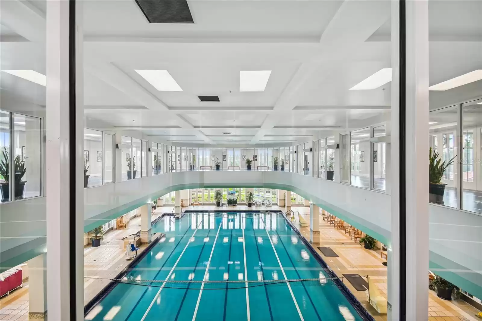 Indoor pool at Riviera