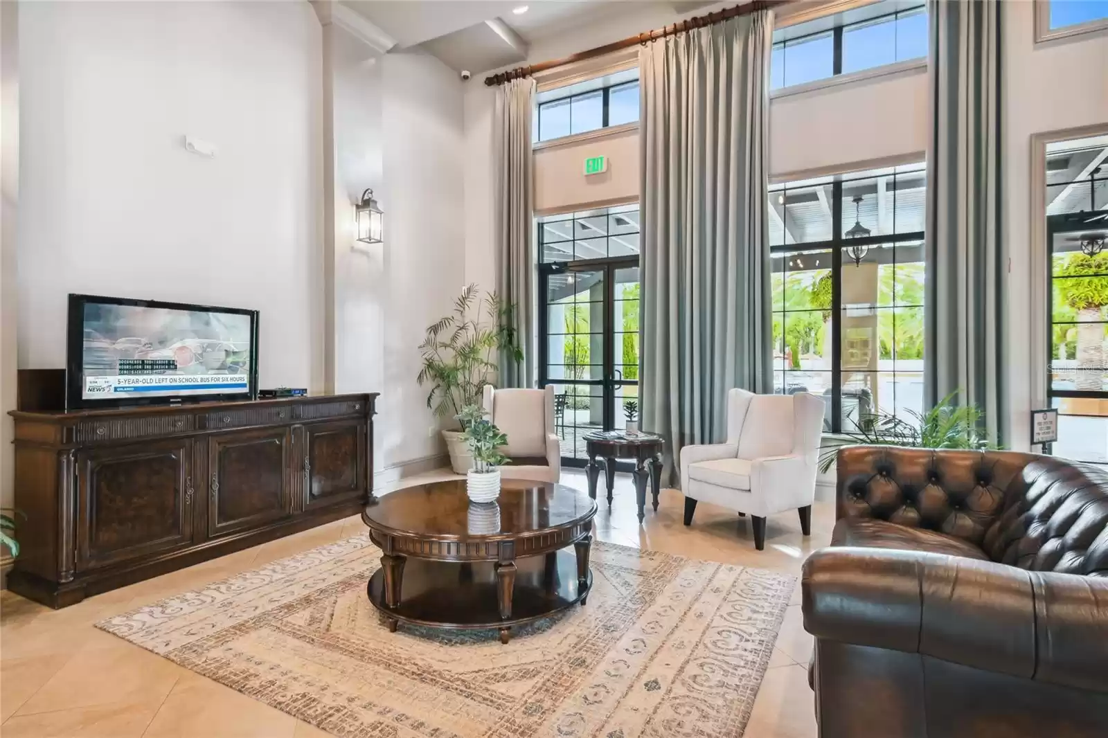Sitting area at Palms