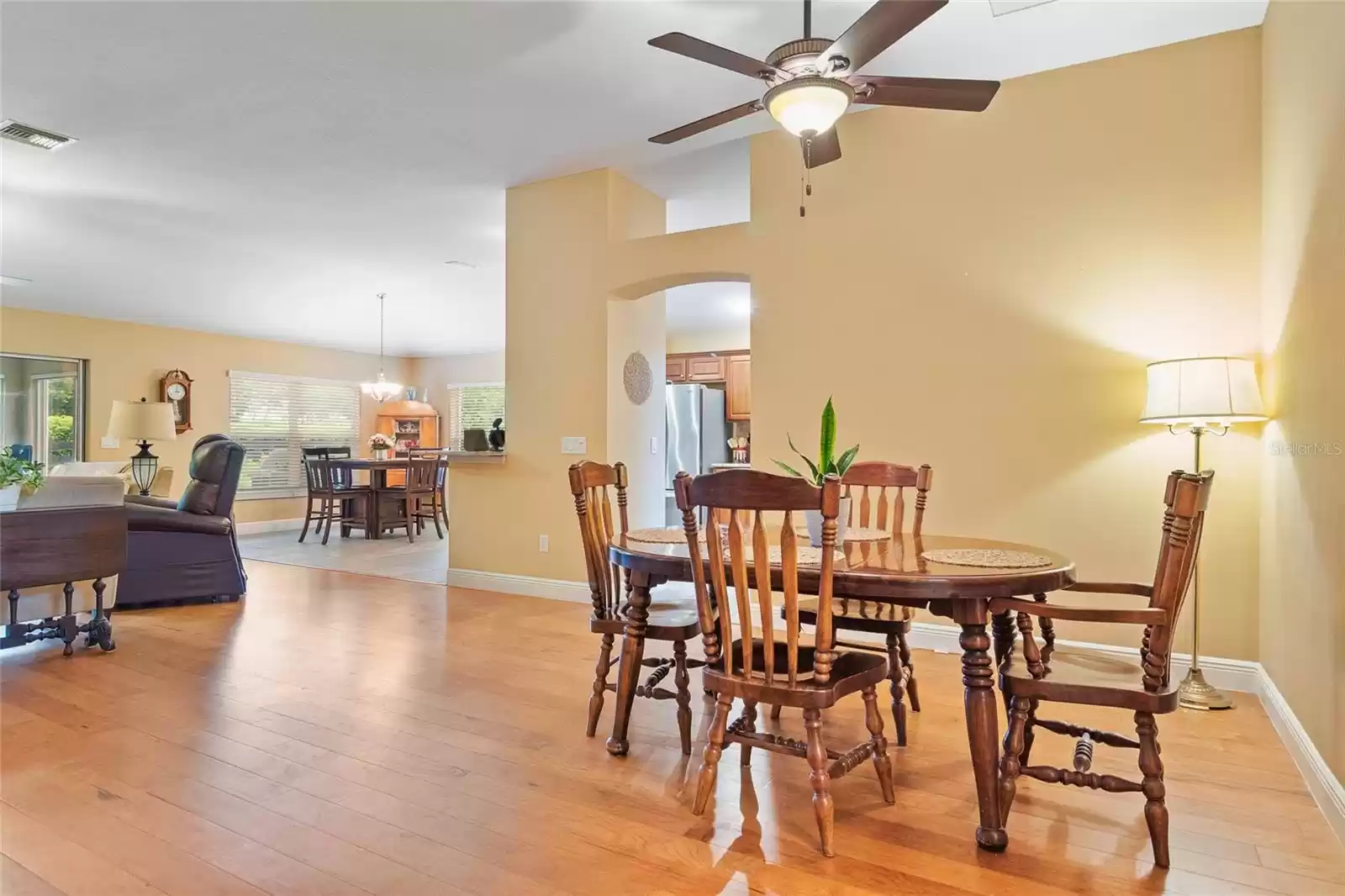 Large dining area