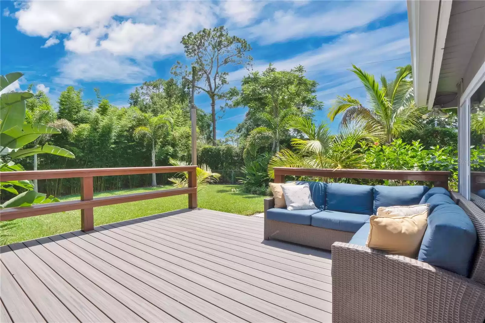 Back Deck overlooking your Incredible Backyard!