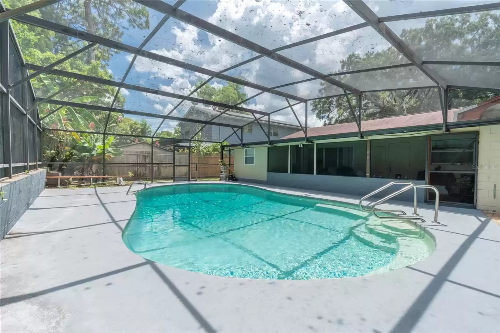 Backyard pool