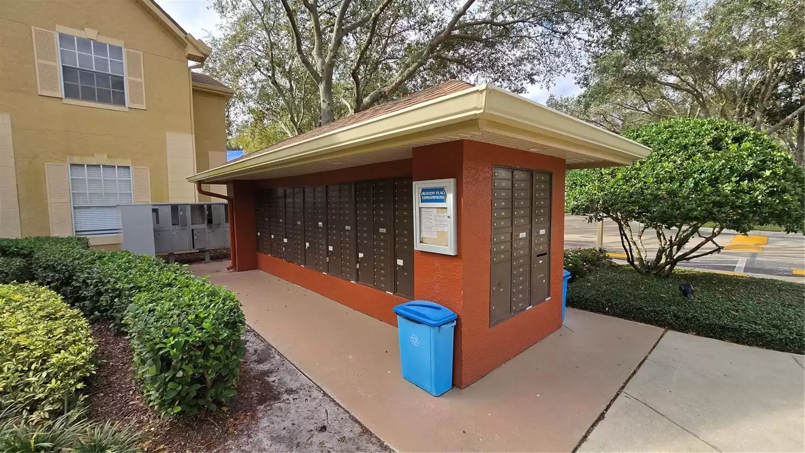 Mailboxes. Located next to Club house.