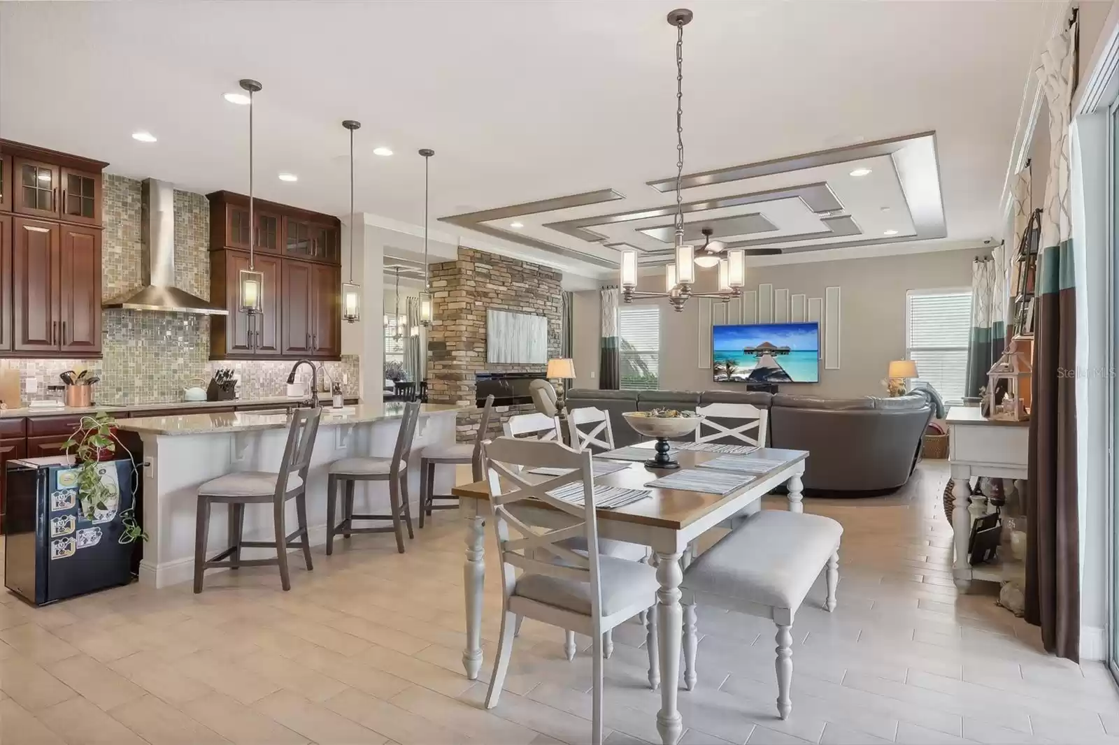 Open floor plan with your Gourmet Chef's Kitchen!