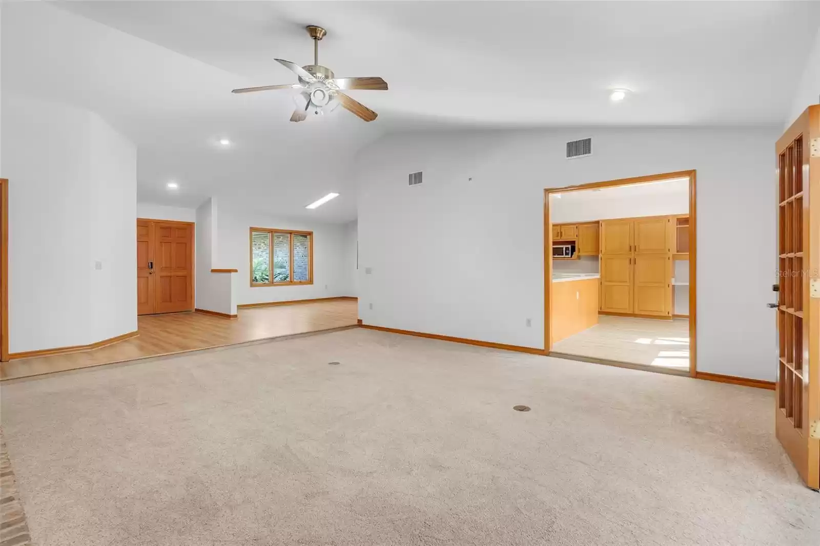 Living room from Fire place area