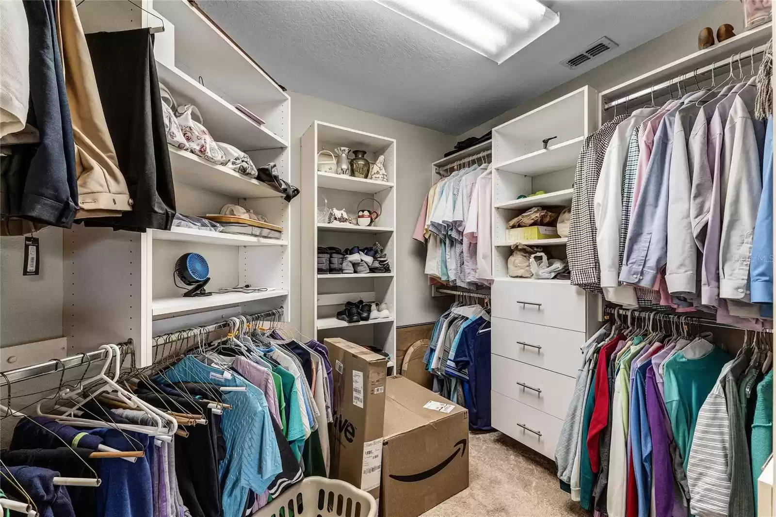 Great walk-in closet!