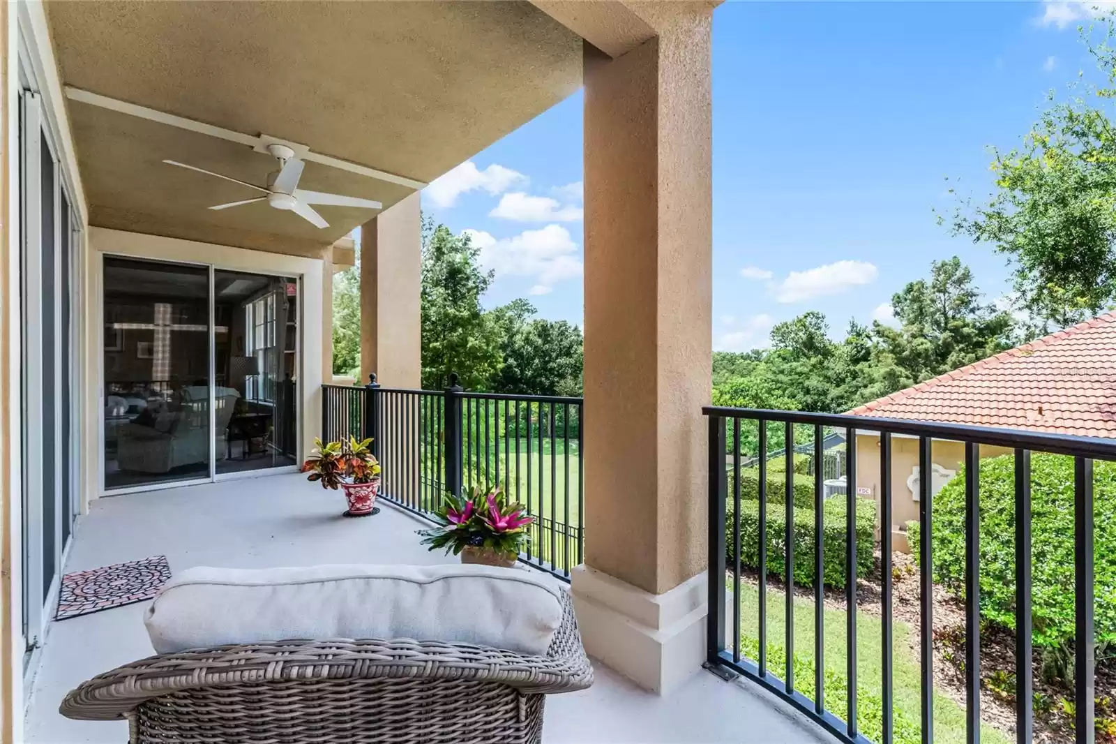 Enjoy stunning wrap-around balcony, perfect for relaxing while enjoying picturesque greenbelt views.