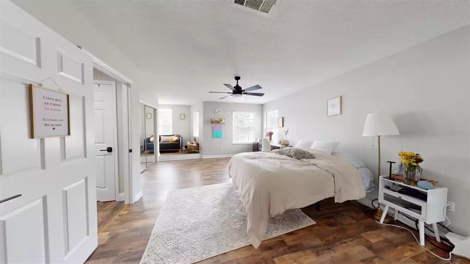 Master Bedroom 2nd floor with sitting area