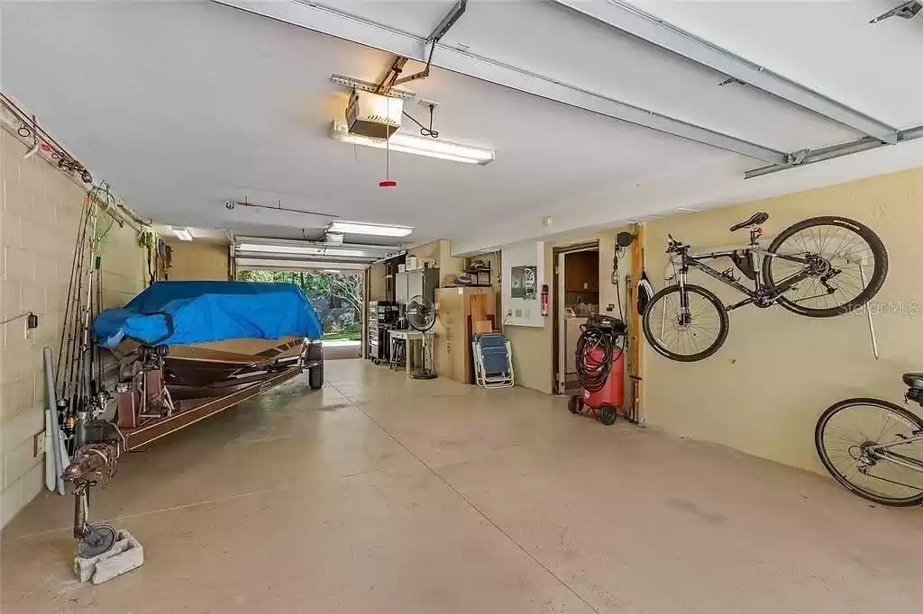 Enlarged Garage