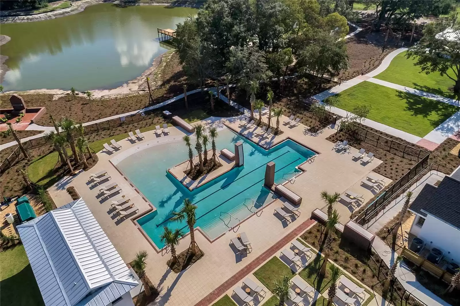 Clubhouse pool