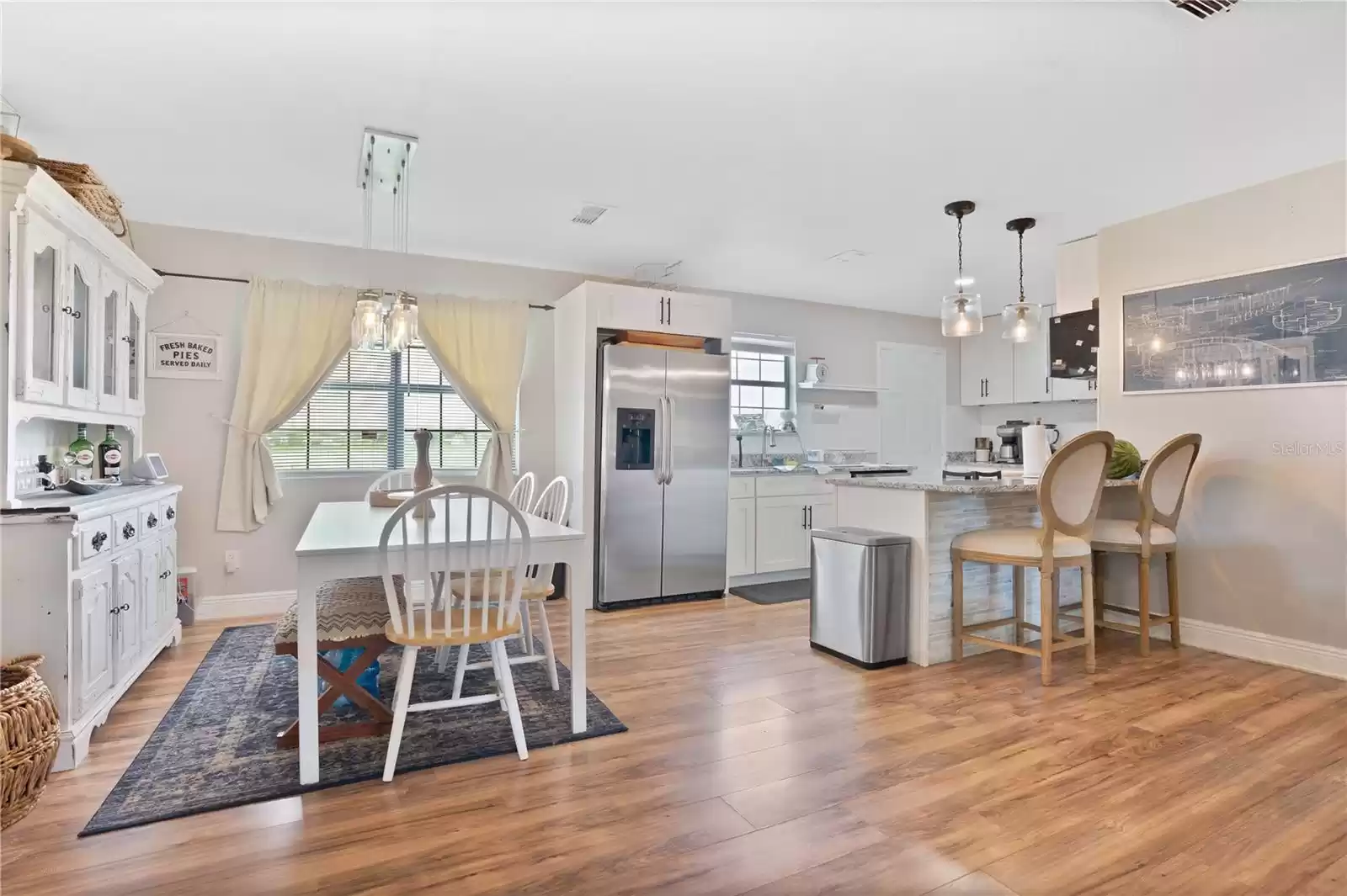 Dining Room and Kitchen Combo