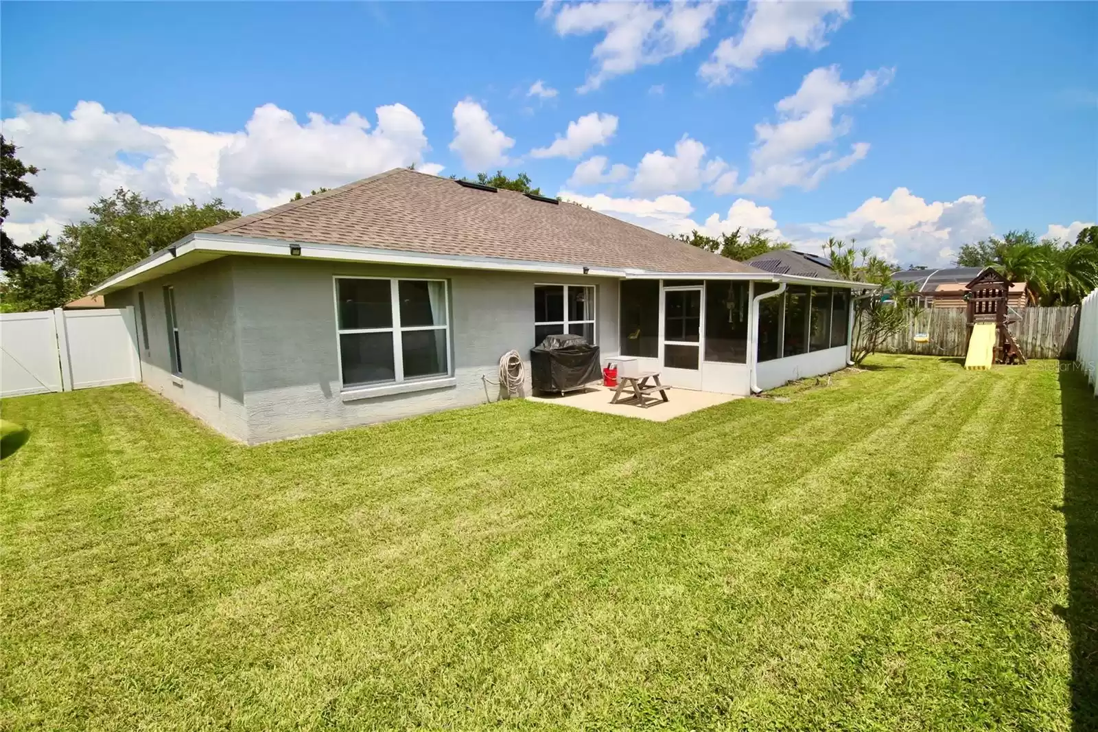 Back of Home/Covered Patio