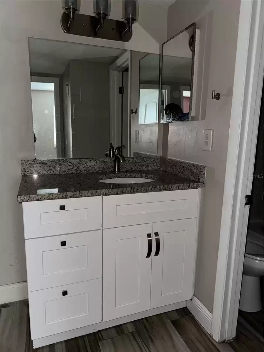 Bathroom Vanity. All tile