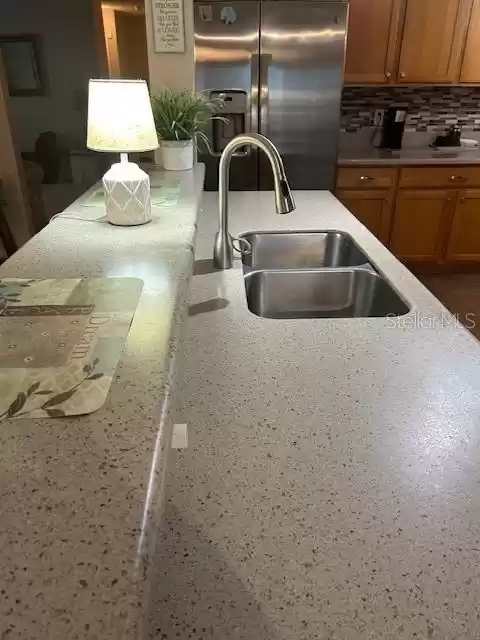 Corian counter