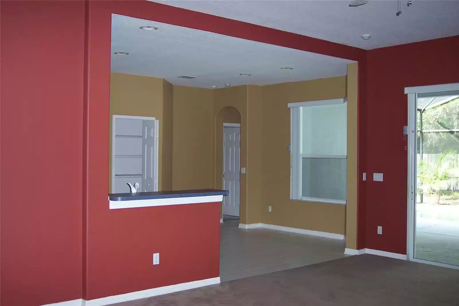 Kitchen and Family Room