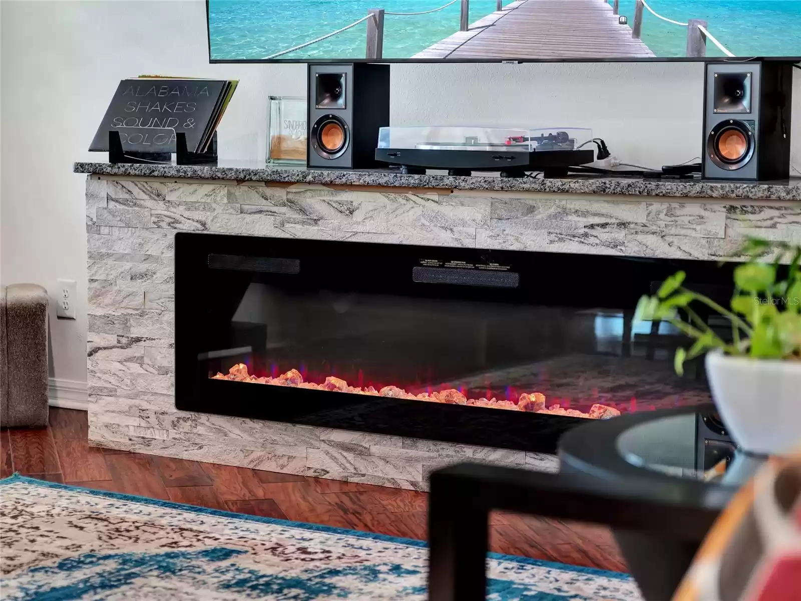 electric fireplace