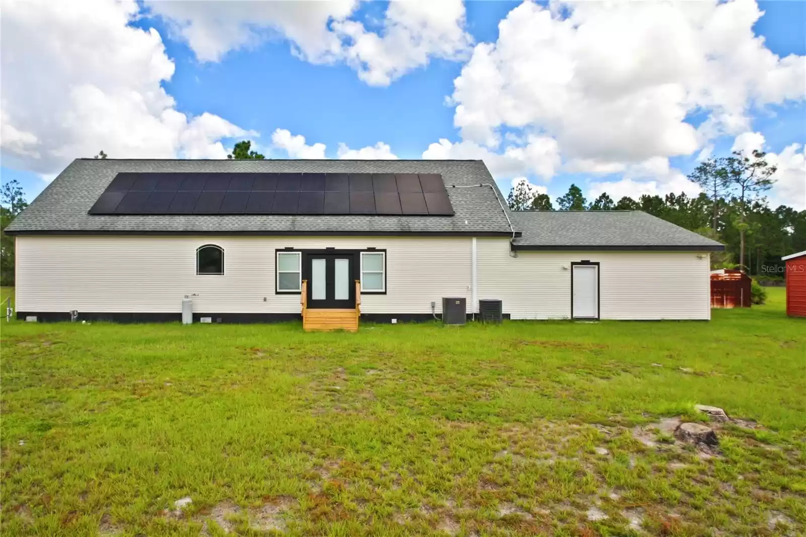 Solar Panels come debt free with the home.