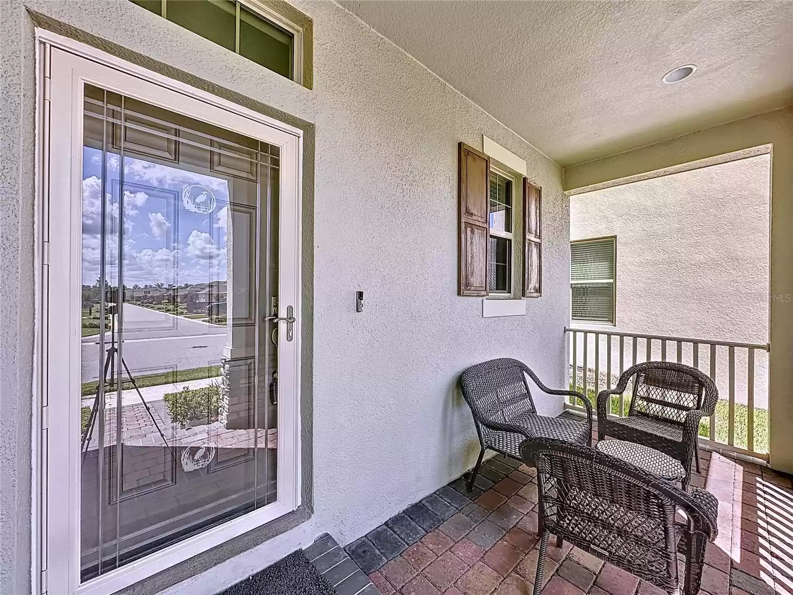 Front Glass Door and Patio