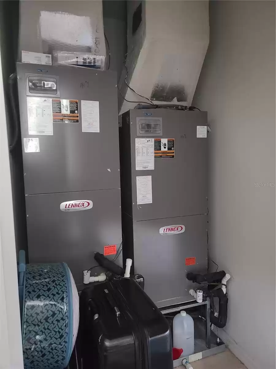 AC Handler Closet