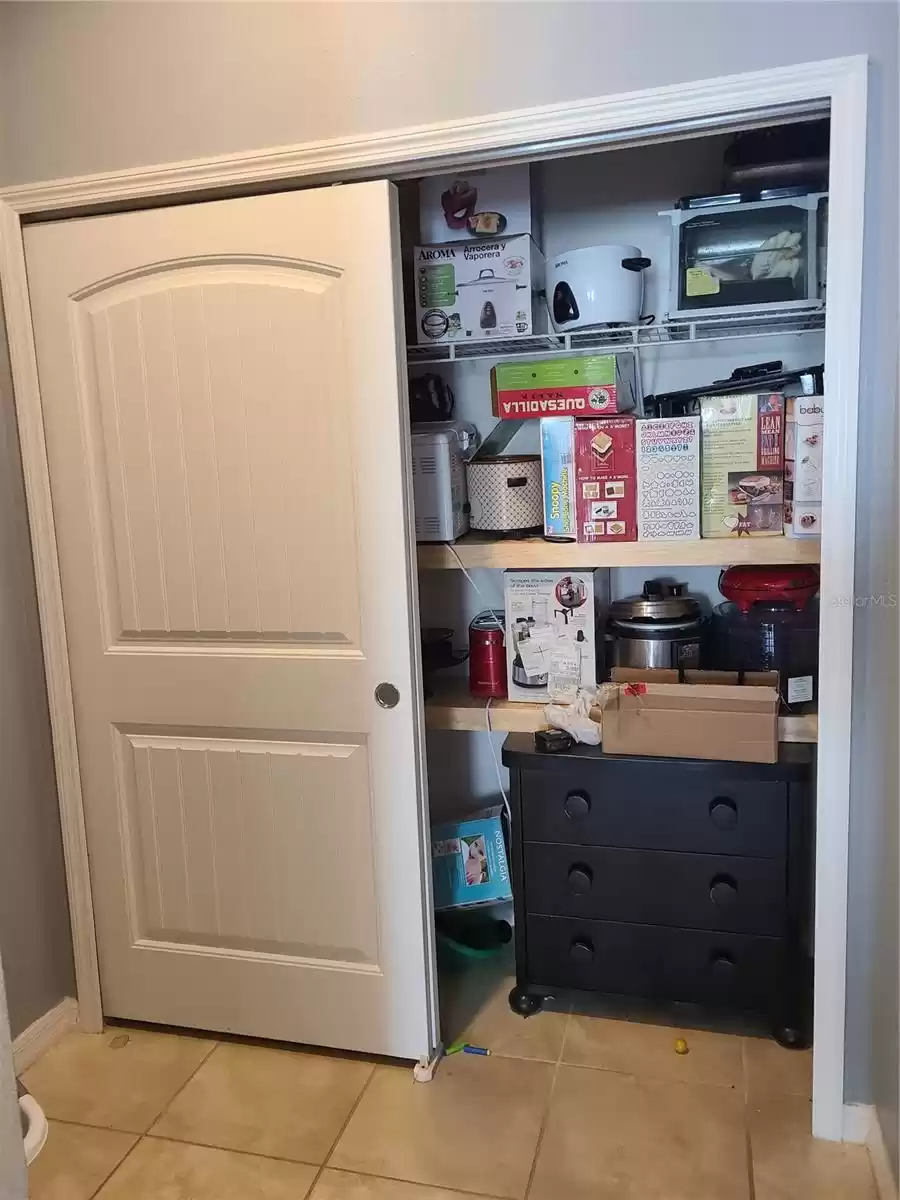 Small Appliances Closet