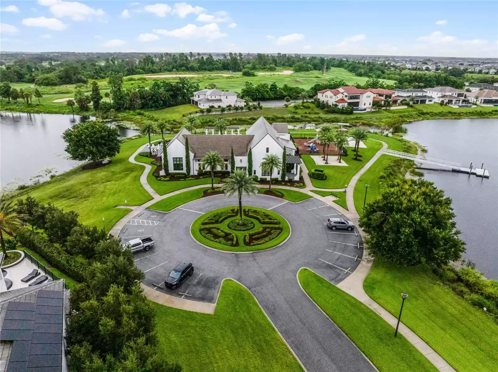 Resort level clubhouse