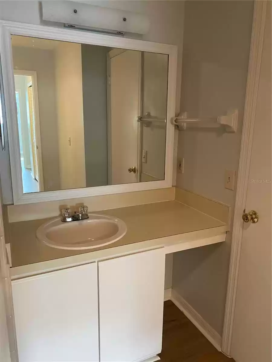 Second Vanity in Master Bath