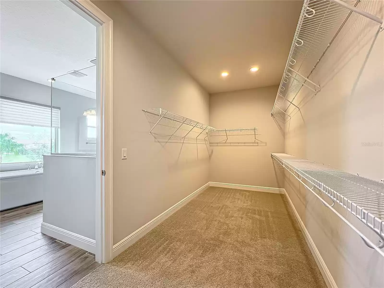 Huge Walk-In Closet in Primary