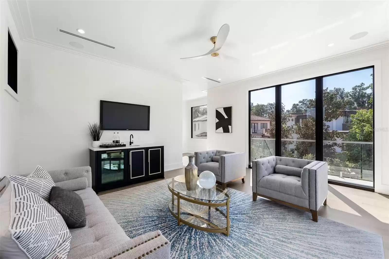 Upstairs Activity Space with wet bar