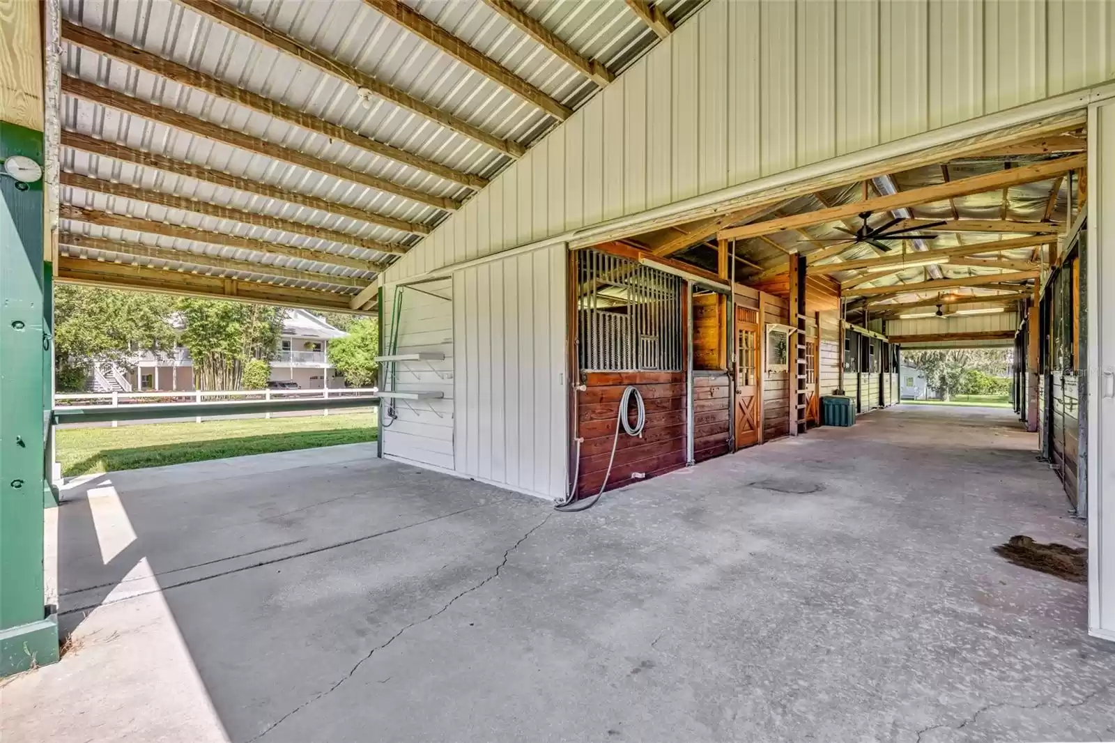 Barn with Wash Station