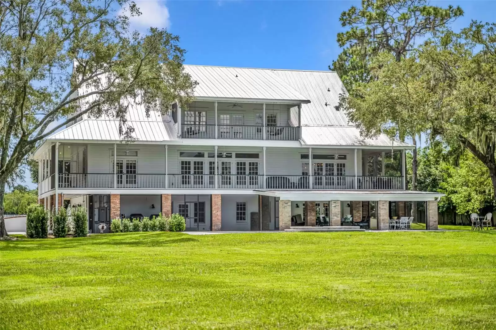 Rear View of Main House