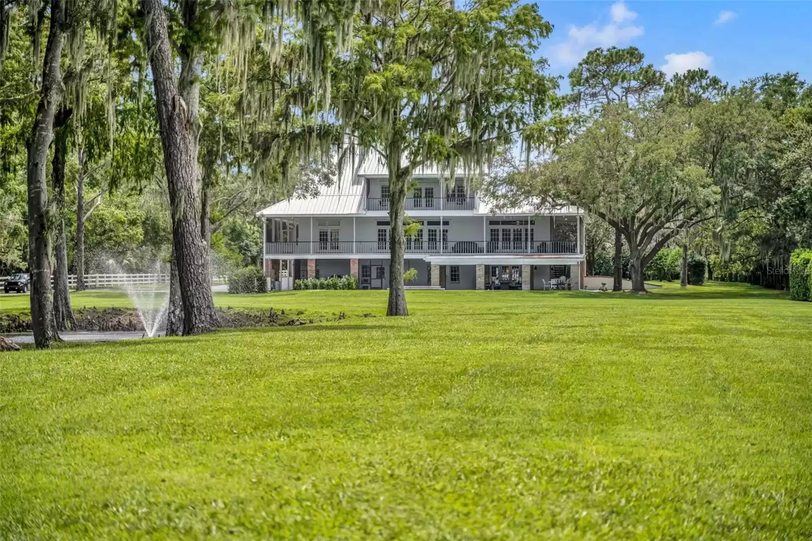 Rear View of Main House