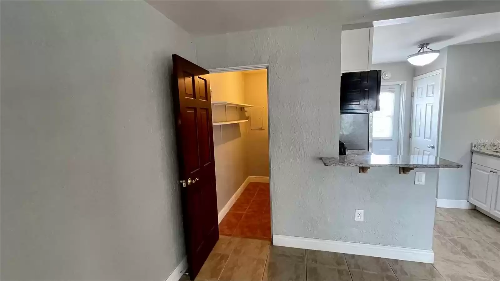 Kitchen w/ Back door entry