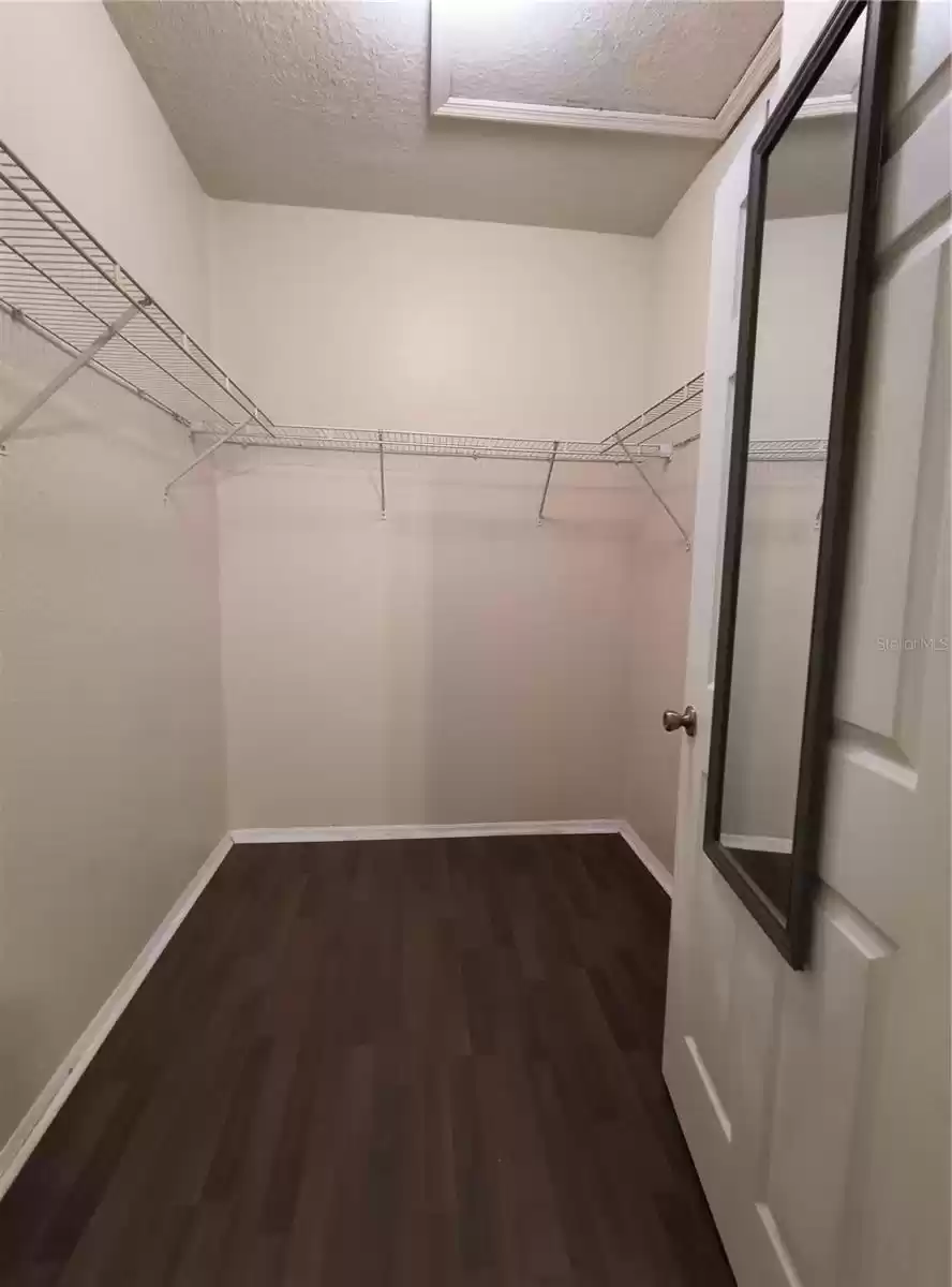 Master Walk-in Closet