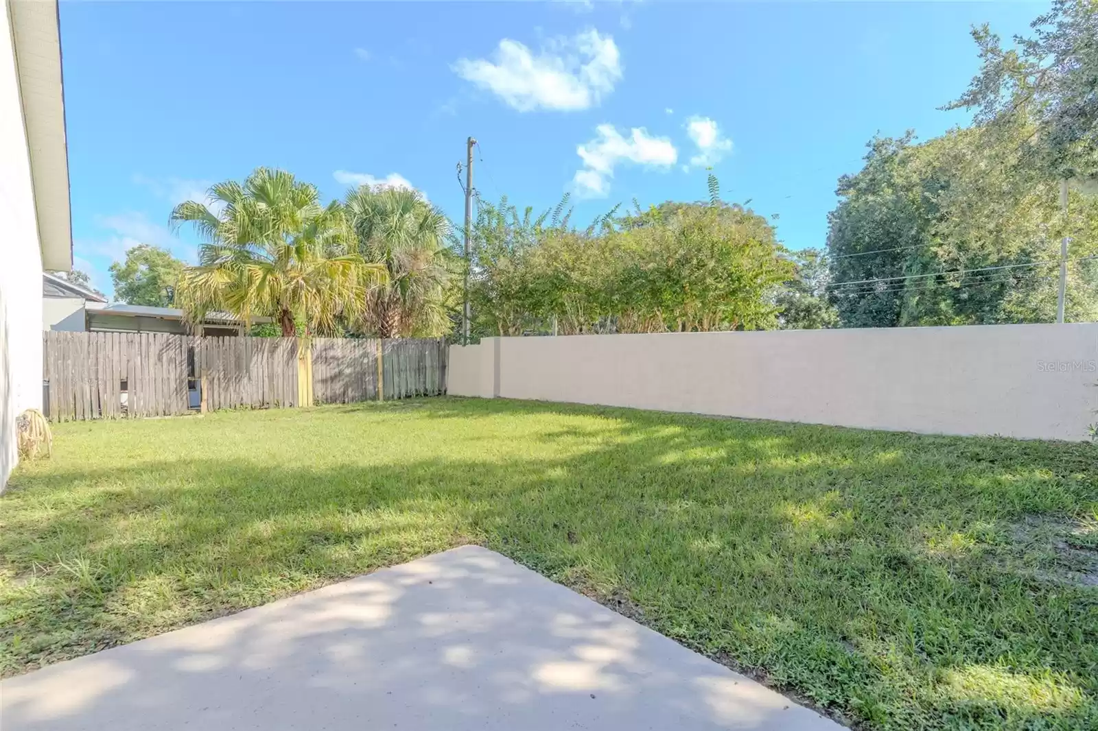 Entry to backyard