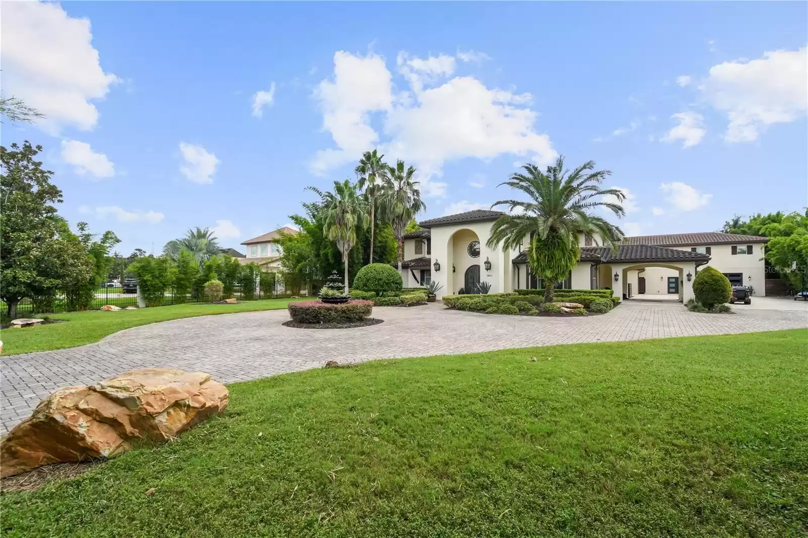 Expansive Driveway